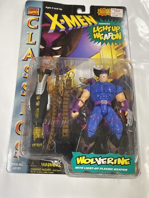 【専用】WOLVERINE X‐MEN メガアーマー 1996 トイビズ Marvel Classics X-Men Wolverine with Light-up Plasma Weapon