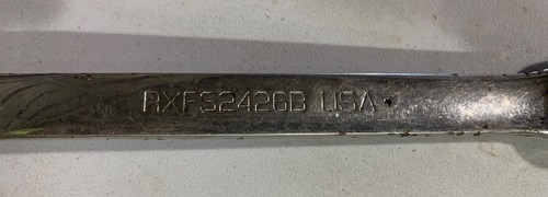 Snap-On USA RXFS2426B SAE 3/4" x 13/16" Flare Nut Double End Line Wrench 6 Point - Picture 3 of 3