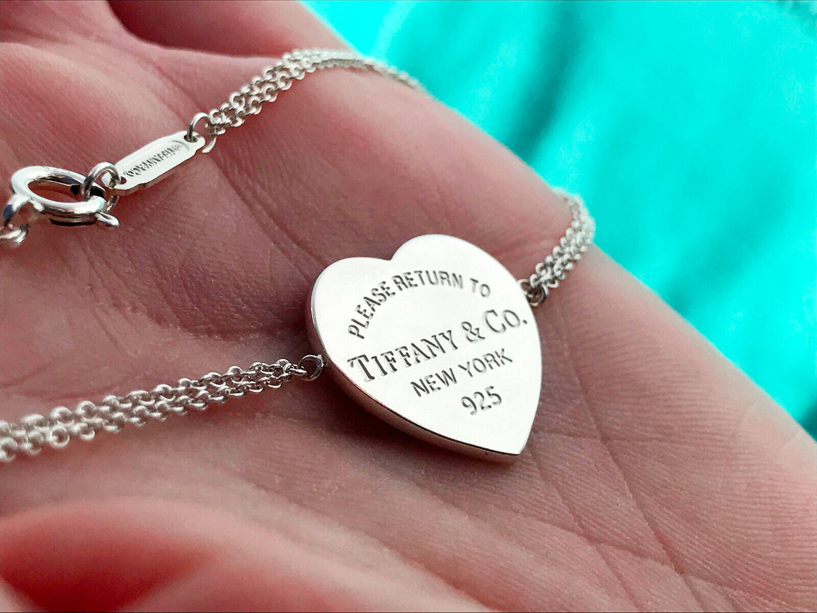 Tiffany & Co Return to Tiffany 925 Silver Necklace Extended Length