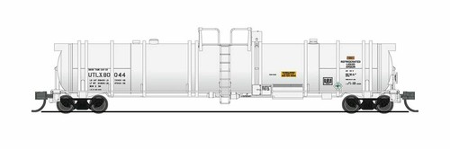 BROADWAY LIMITED 3827 N Scale (2-pack) UTLX Cryogenic Tank Cars