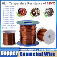 Enameled Insulated Copper Wire COIL WIRE Diameter 0.1 ~ 3mm Magnet Winding Motor