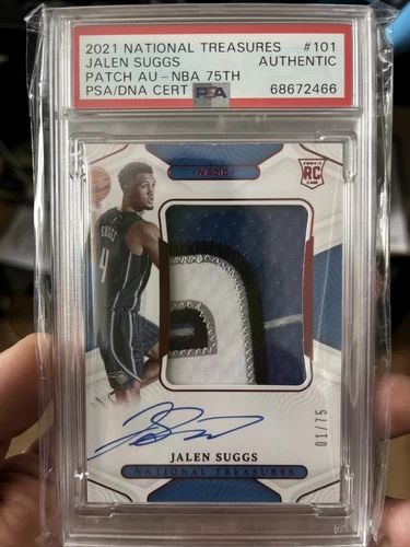2021-22 National Treasures Jalen Suggs RPA #1/75 🔥