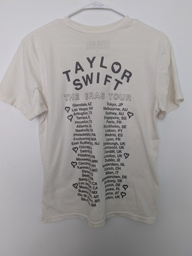 Taylor Swift The Eras Tour T-Shirt Size YM Double Sided Concert Official Merch - Picture 3 of 5
