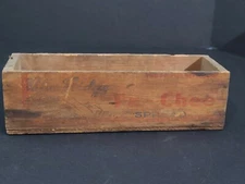 Vintage Blue Ridge Ta Chee Pimiento Spread Wood Cheese Box