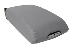 Center Console Lid Armrest Cover Leather for Cadillac SRX 2010-2016 Gray