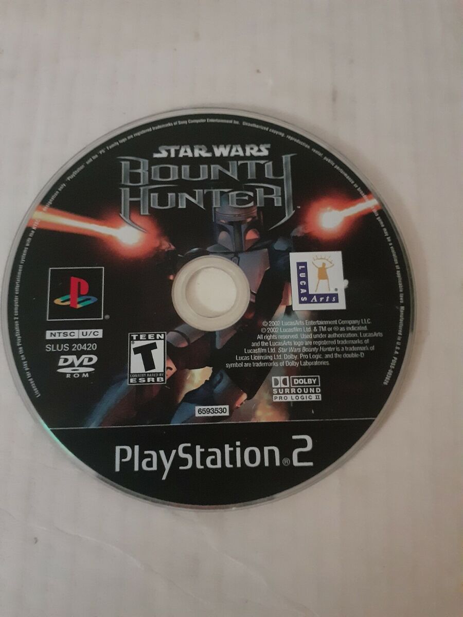 Star Wars Bounty Hunter Sony Playstation 2 Game