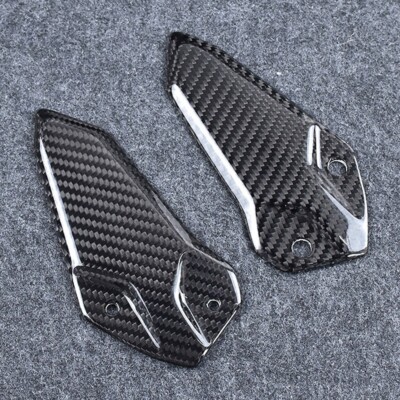 bon25ページ For 2023-2025 ZX-4RR ZX4R Carbon Fiber Peg Heel Plates Guard