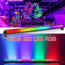 252 LEDs Wall Wash Light Bar RGB DMX DJ Lights Disco Party Stage Effect display
