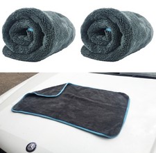 2 PACK XL Gorilla Silverback Toalla de secado para coche 50 x 80cm 1200GSM SUPER ABSORBENTE
