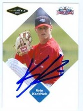 Kyle Kendrick autographed Baseball Card (Minor League Card)