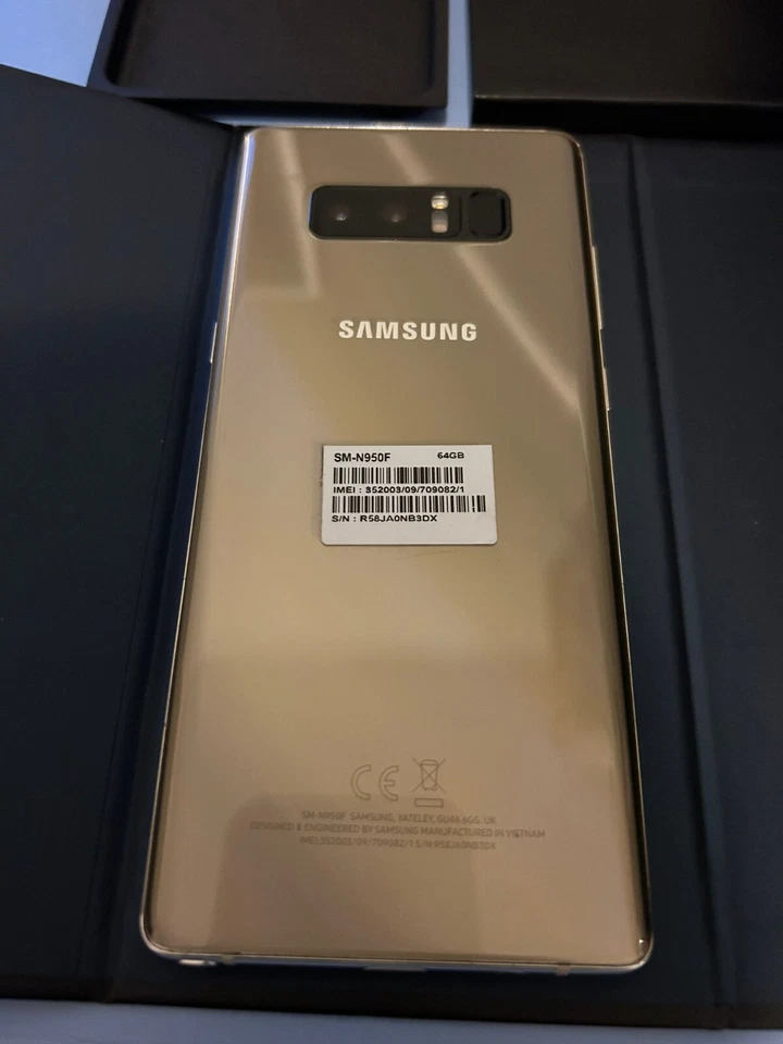 Samsung Galaxy Note8 GOLD NUOVO - 64GB - (Sbloccato) - Immagine 3 di 4
