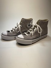 Converse Chuck Taylor Womens Totally Neutral Grey High Top Sneaker Sz 7