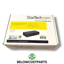 StarTech ST122L Video Splitter 2 Port VGA 250 MHz with Power Adapter