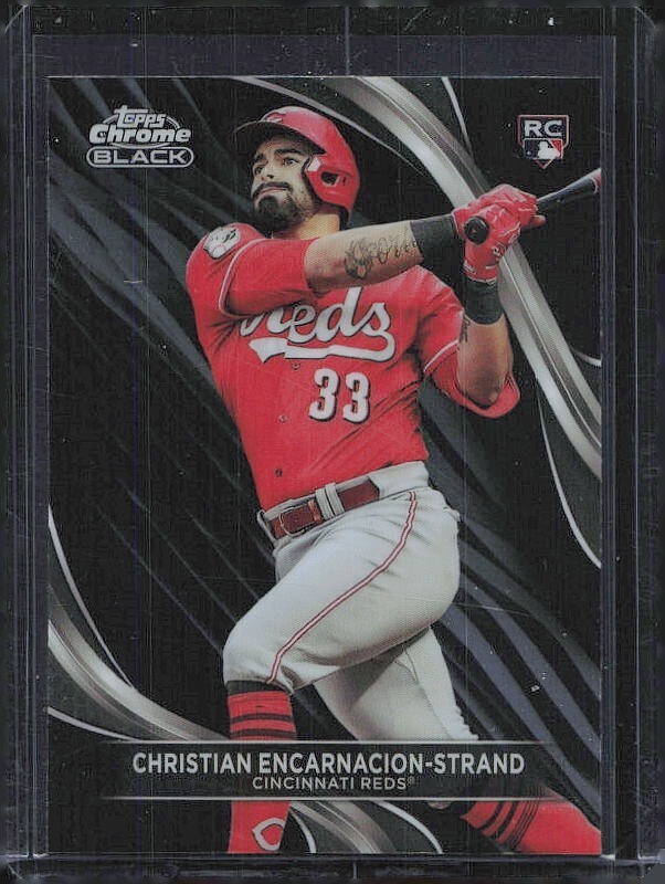 Christian Encarnacion-Strand 2024 Topps Chrome Black Rookie Card RC #88 Reds