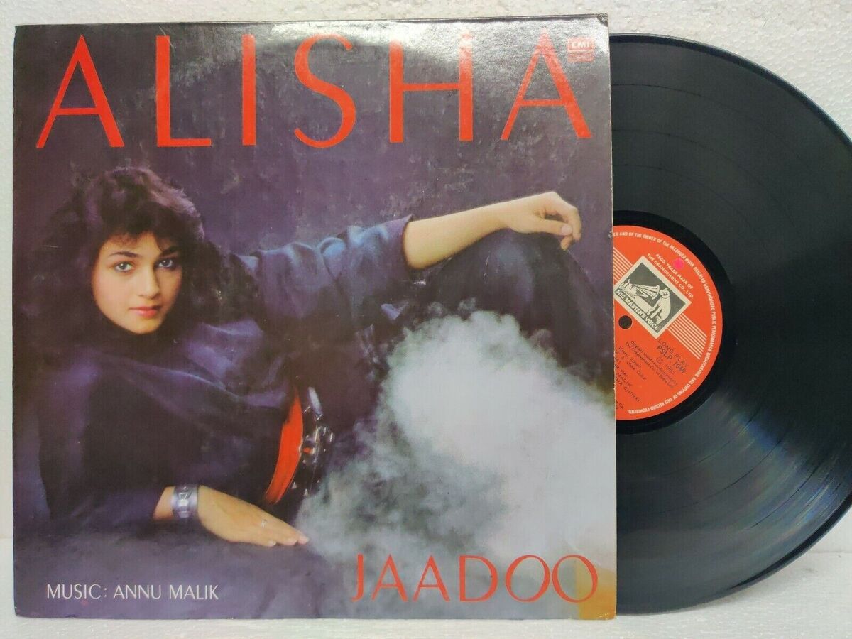 Alisha Chinai Jadoo LP Record Bollywood Hindi 1985 Rare Vinyl ...