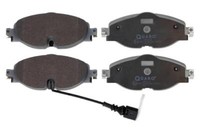 Quaro QP6148 Bremsbelagsatz, Scheibenbremse Vorderachse FÜR Audi Cupra Seat Skod