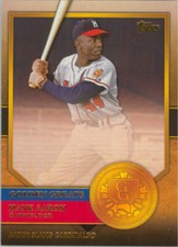 2012 Topps Baseball Hank Aaron Golden Greats Card #GG-51 Milwaukee Braves HOF