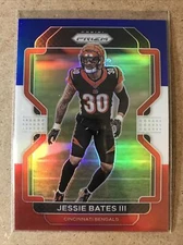 2021 Prizm Red White Blue Jessie Bates III #276 Cincinnati Bengals