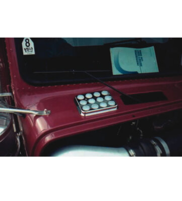 Cab Fresh 19435C Filter Kit; Chrome For 88-Up  FLD Freightliner 120 & Classic