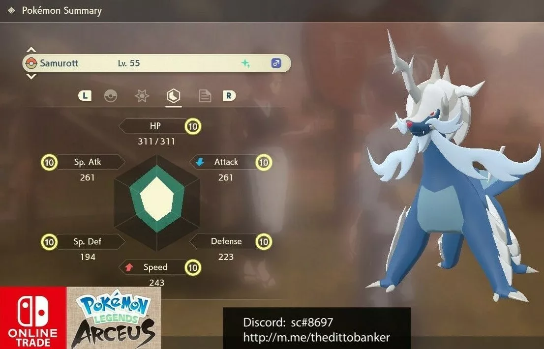 ✨ SHINY ✨ ARCEUS MAX Effort LEVEL 1 Pokemon Legends Arceus FAST DELIVERY