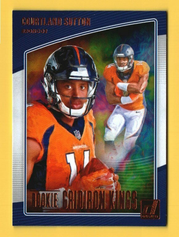 2018 Donruss Rookie Gridiron Kings #12 Courtland Sutton - Denver Broncos