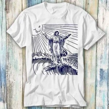 The Wave Off Kanagawa Surfing Jesus T Shirt Meme Gift Top Tee Unisex 963