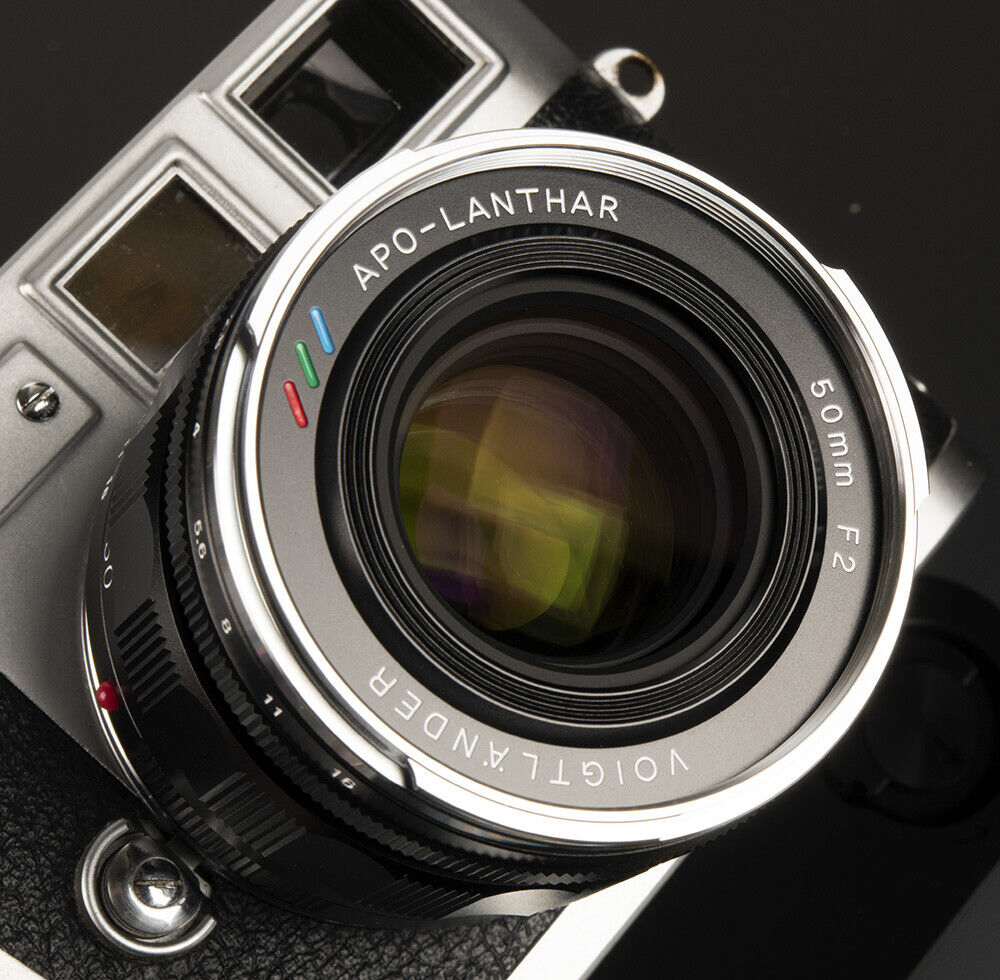VOIGTLANDER USA WARRANTY 50mm f2 APO-Lanthar Leica M Free Next Day