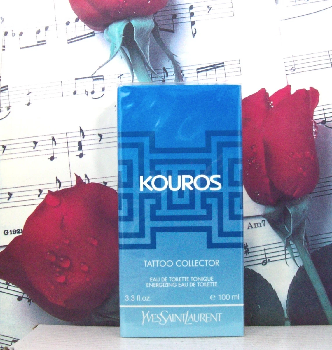 Yves Saint Laurent Kouros Tattoo Collector EDT Tonique Spray 3.3 OZ. Sealed Box