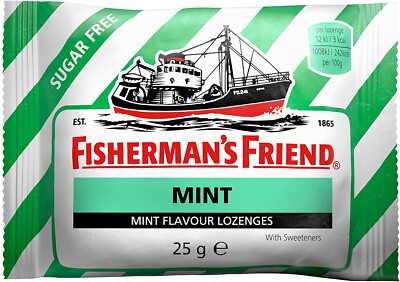 Fisherman's Friend Original Menthol & Eukalyptus zuckerfreie Minze Lutschtabletten