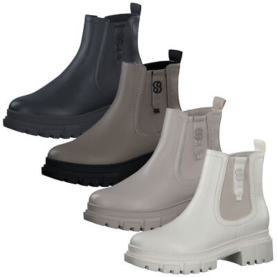 S Oliver Chelsea Boots Plateau Plateau Stiefeletten Stiefeletten