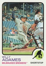Willy Adames Topps Heritage 2022 Baseball Card #144