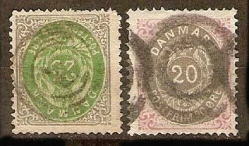 Denmark LOT Sc 20 27x2 31x2 32 used  FVF - Image 4 of 4