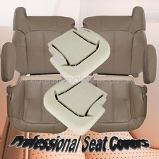 Fits 1999-2002 Chevy Silverado Driver Passenger Seat Cover Foam Cushion Tan Fits 1999-2002 Chevy Silverado Driver Passenger Seat Cover Foam Cushion Tan