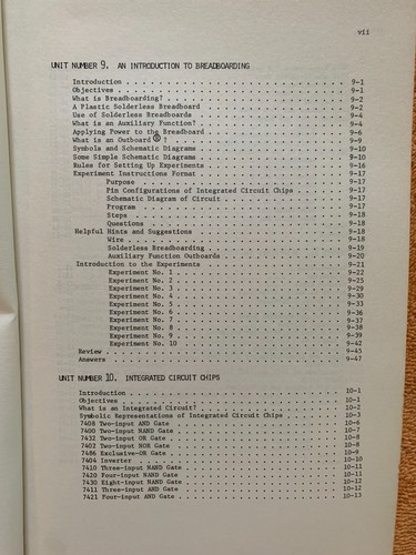 THE BUGBOOK VI: INTRODUCTORY EXPERIMENTS IN DIGITAL ELECTRONICS By David Larsen - Picture 9 of 18