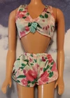 Rare Vintage Barbie Fancy Frills Fashions Lingerie #2978 Bra and Panties Set