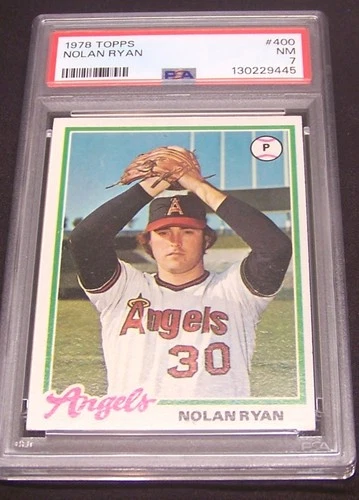 1978 Topps Nolan Ryan PSA 7, NM, Nice Card