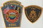 Philadelphia PA Fire Department patch pair ship from Australia