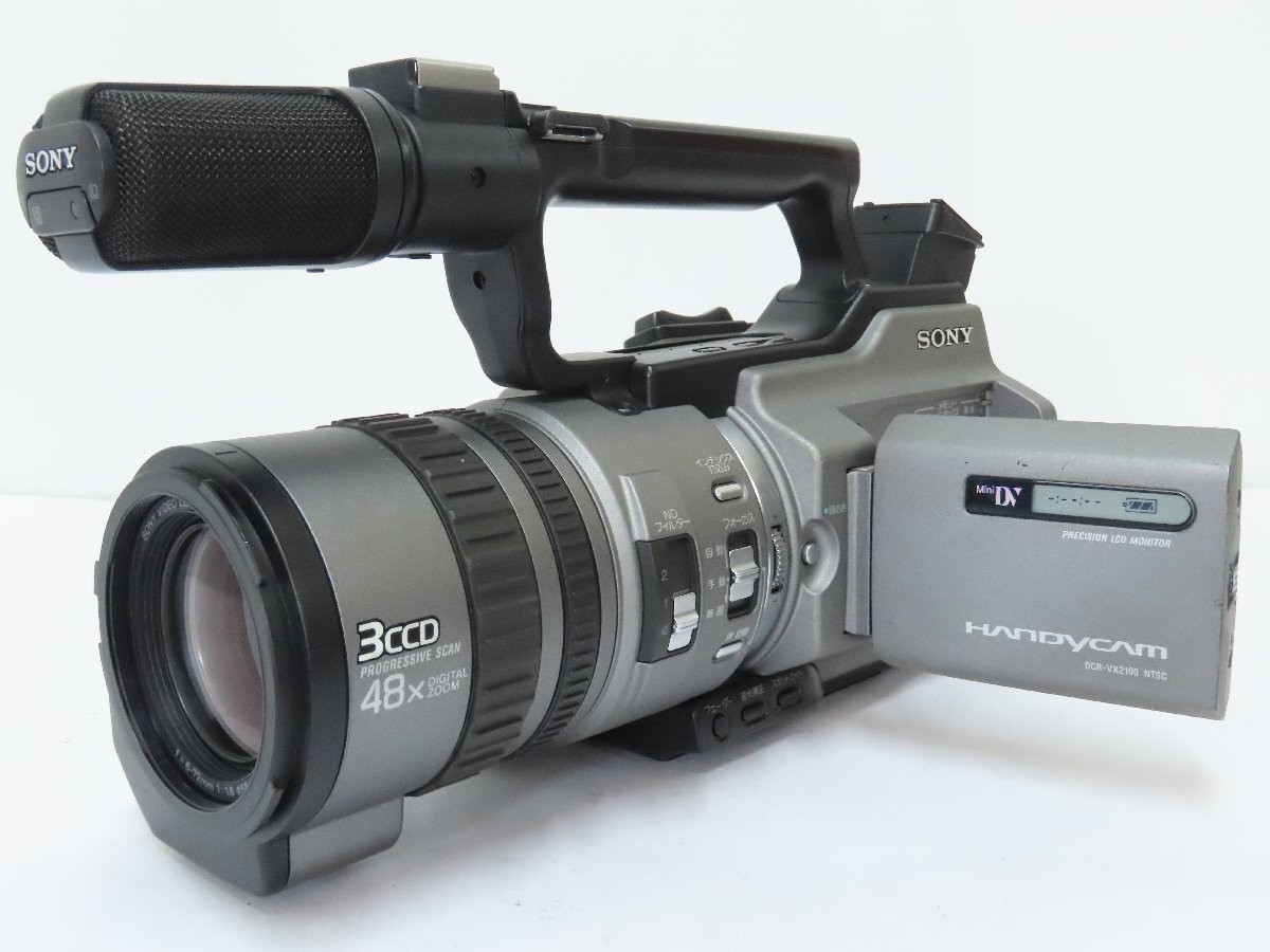 【動作OK】付属品多数　SONY　Handycam　DCR-VX2100 動作OK】付属品多数 SONY Handycam DCR-VX2100 【公式通販】