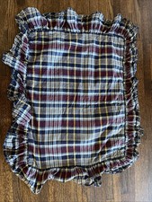 Vintage Ralph Lauren Plaid One Standard Pillow Sham