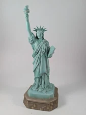 Rare Benedictine Porcelain Statue of Liberty Hand Painted Bell. Caledonia MI USA
