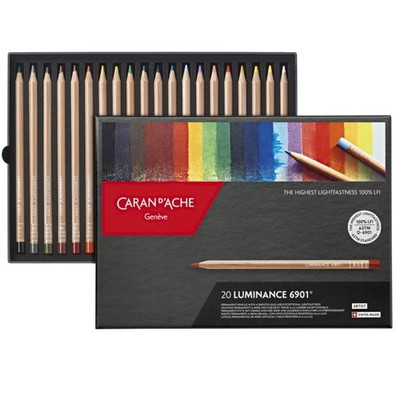 CREATIVE ART MATERIALS Caran D'ache Luminance 20 Count (Pack of 1), Multi 