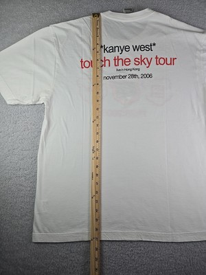 2006 Kanye West Touch The Sky Tour T Shirt Mens XL White Rare Made