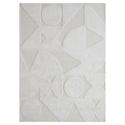 Ren Wil RMOS-21821-810 Mosaico 8' x 10-1/4' Viscose Geometric - Off White