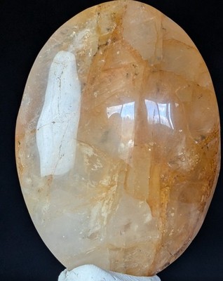 Golden Healer Palmstone Crystal Gemstone Healing Chakra Reiki
