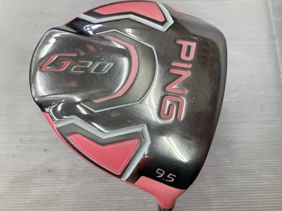 ゴルフクラブセット PING G20 TaylorMadeR9他 純正カバー付 PING G20 ドライバー 1W 9.5° FLEX S PING G20 Driver