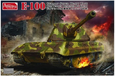 Amusing Hobby (WL) 35A015 1:35 E-100 German Super Heavy Tank