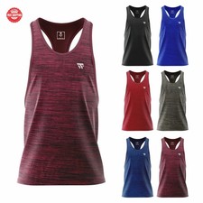 Men's Gym Stringer Vest Tank Top Bodybuilding Muscle Workout Training Maroon