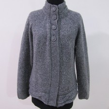 Women’s Olsen Mock Neck Cardigan Wool Blend Chest 38/40 UK Size M SKU Y13307