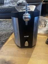 Baridi 5L Mini Keg Draft Beer Dispenser Tap 4°C Integrated Cooling