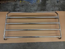 Vintage Mgb Chrome Luggage Rack 4-bar Bolt-on Trunk Rack 33x15.5 Classi...